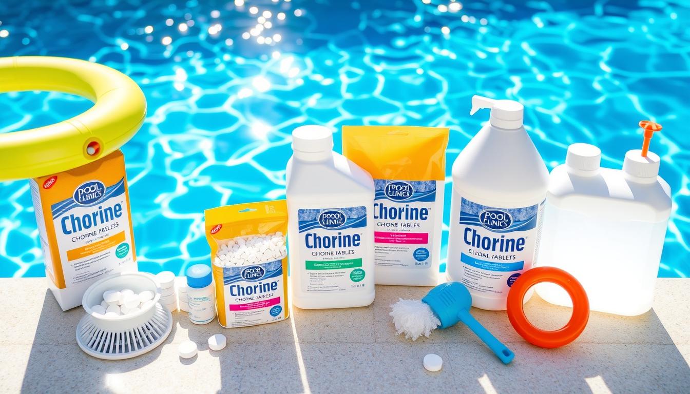 types of pool chlorine