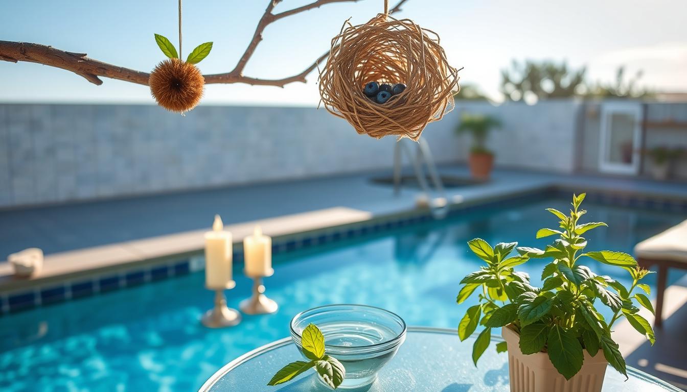 wasp deterrents for pool safety