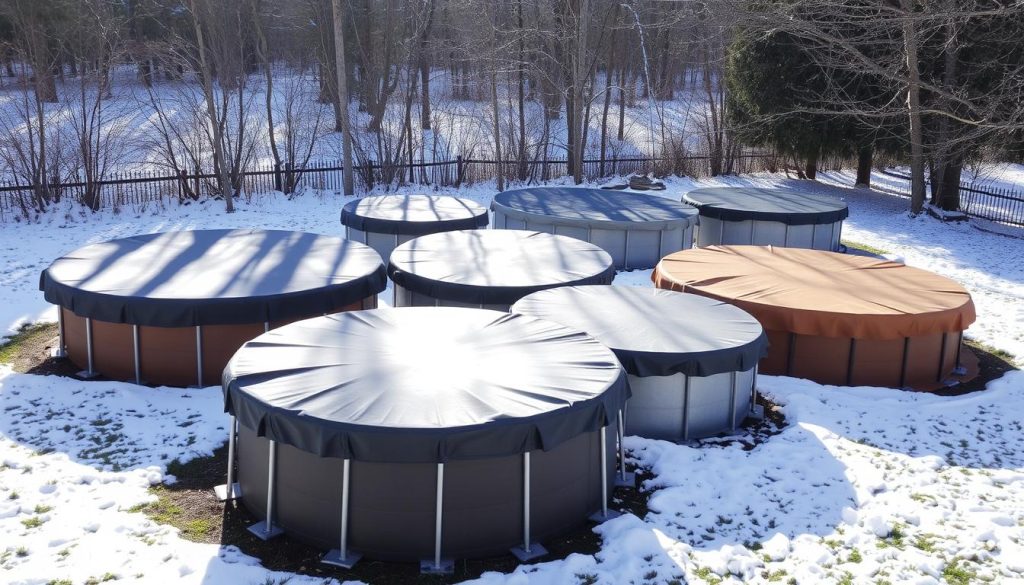 winter pool cover selection