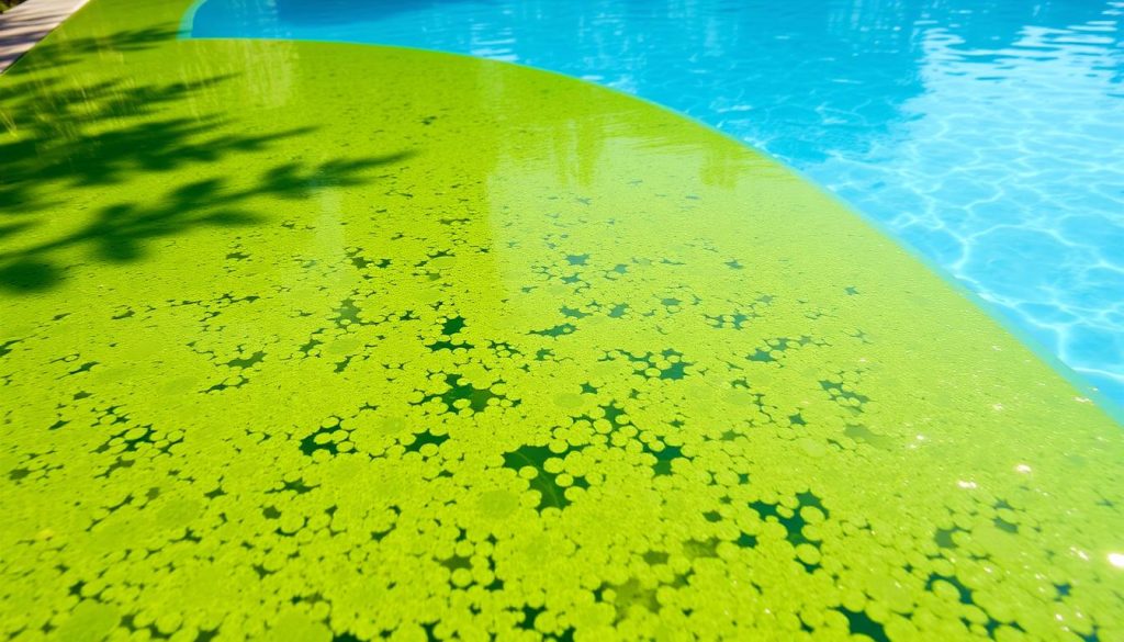 Algenbefall im Pool erkennen
