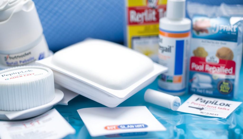Alternative Reparaturmethoden für aufblasbare Pools