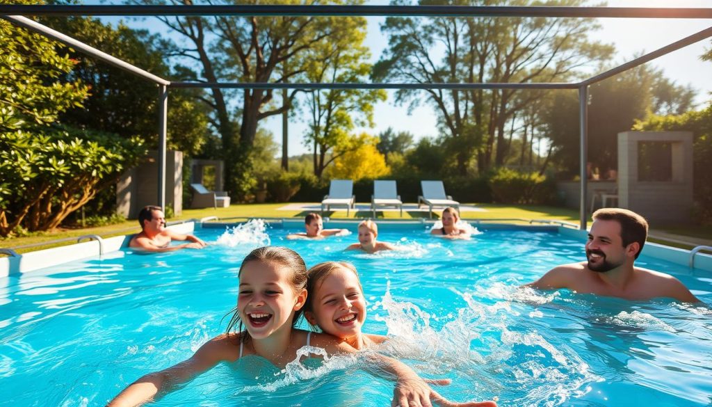 Benutzererfahrungen mit dem Schwimmbecken