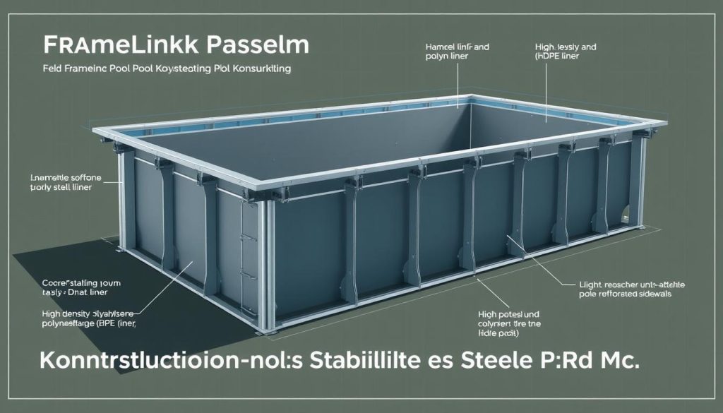 FrameLink System™ Pool Konstruktion