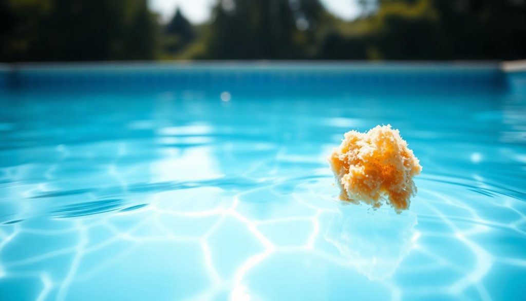 Fremdpartikel im Pool