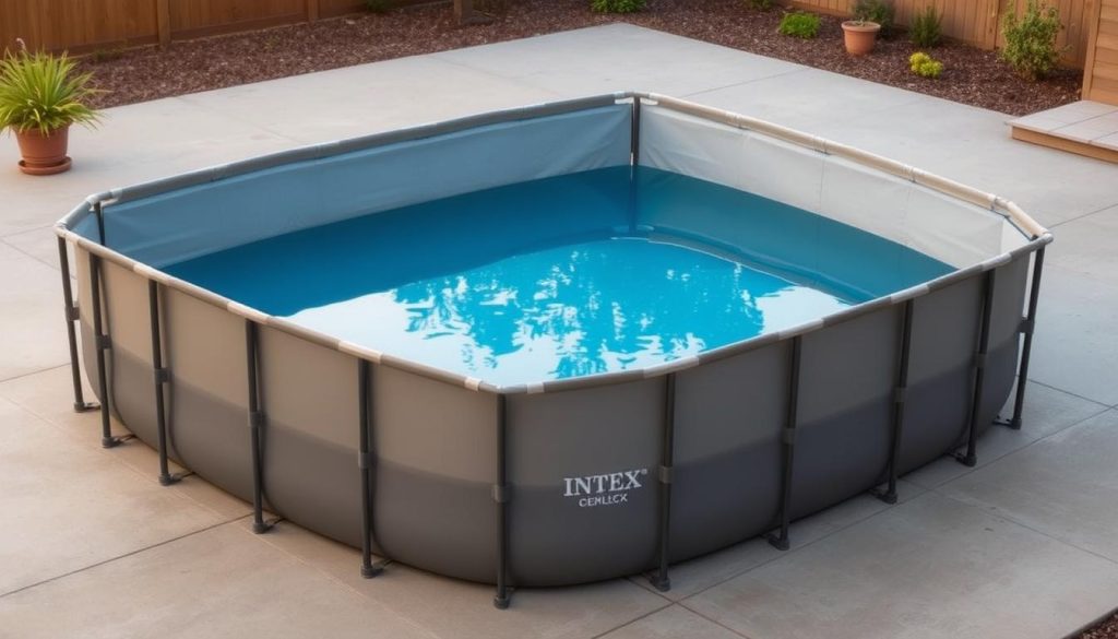 Montage und Aufbau Pool
