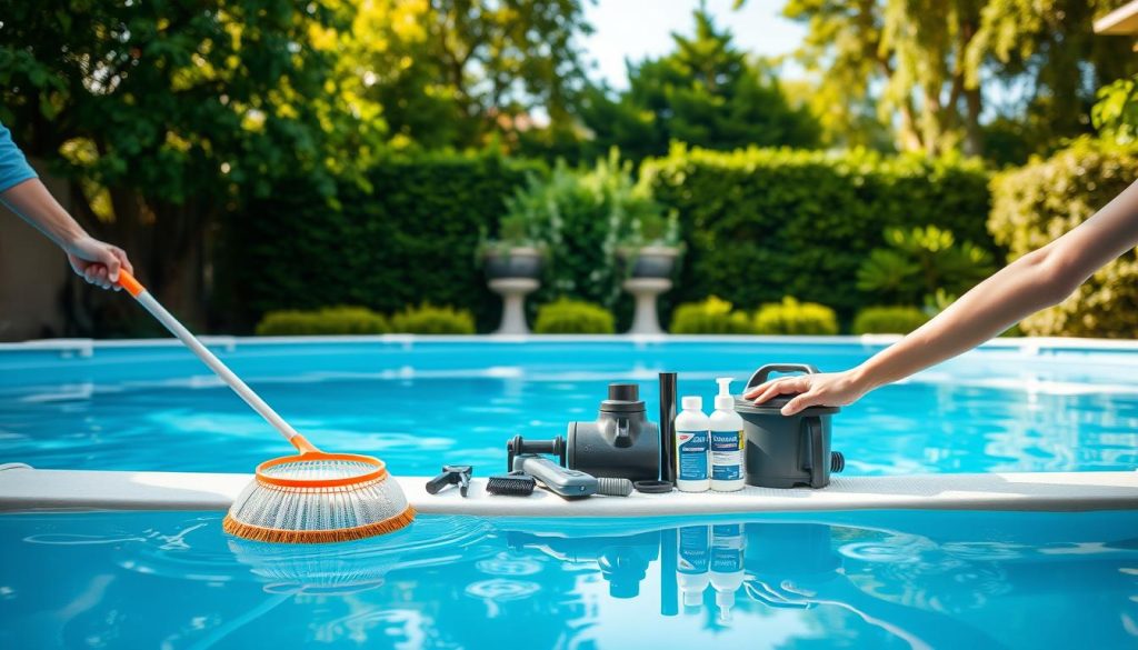 Pflege und Wartung des Intex Frame Pools