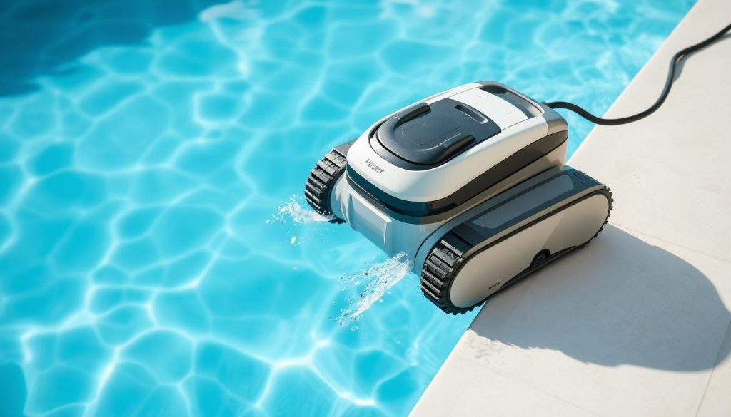 Pool Saugroboter Wand und Boden