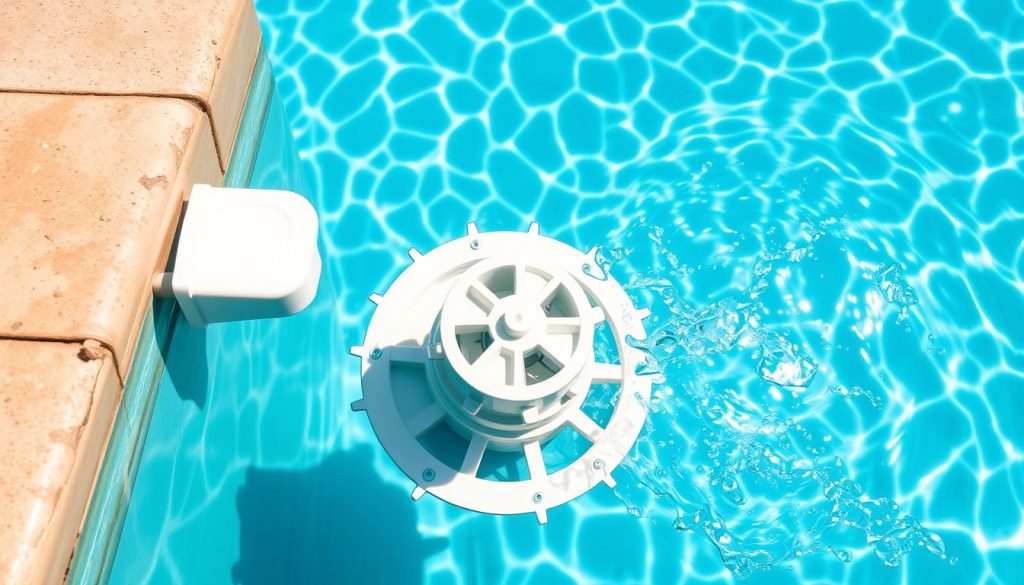 Pool-Skimmer Funktion