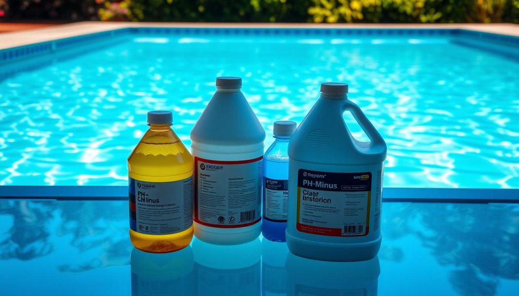 Poolwasser chemische Stabilität