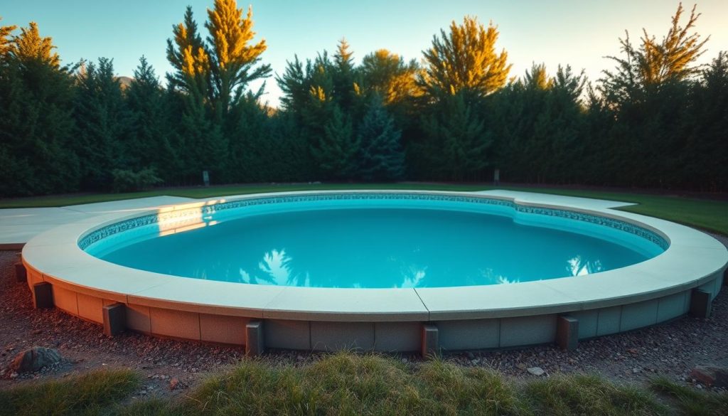 Stabilität für Pool