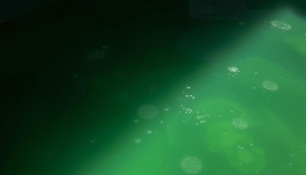 Trübes Poolwasser