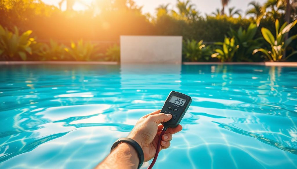 Wasserpflege im Pool