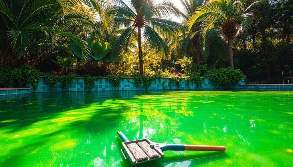 algen im pool