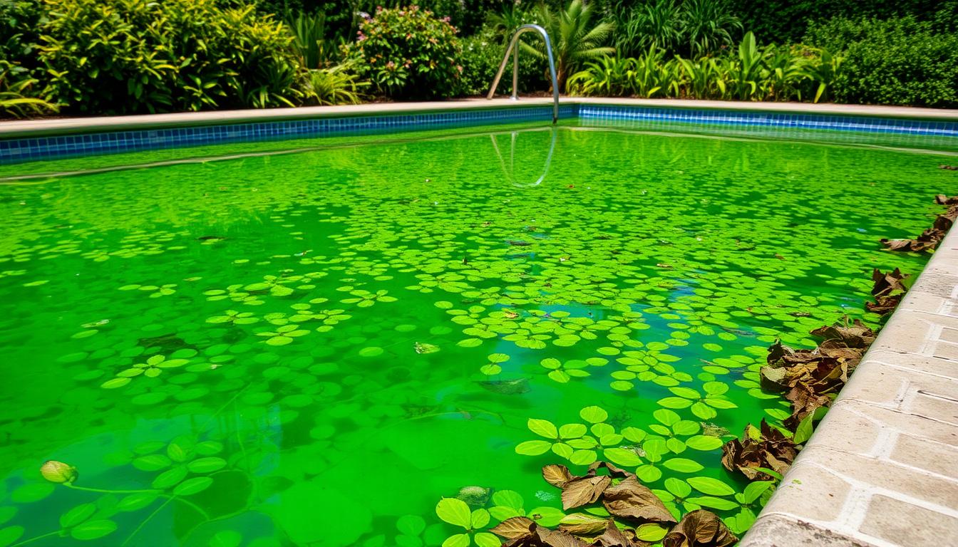Warum Algen im Pool trotz Chlor? Ursachen & Hilfe 1 algen im pool trotz chlor