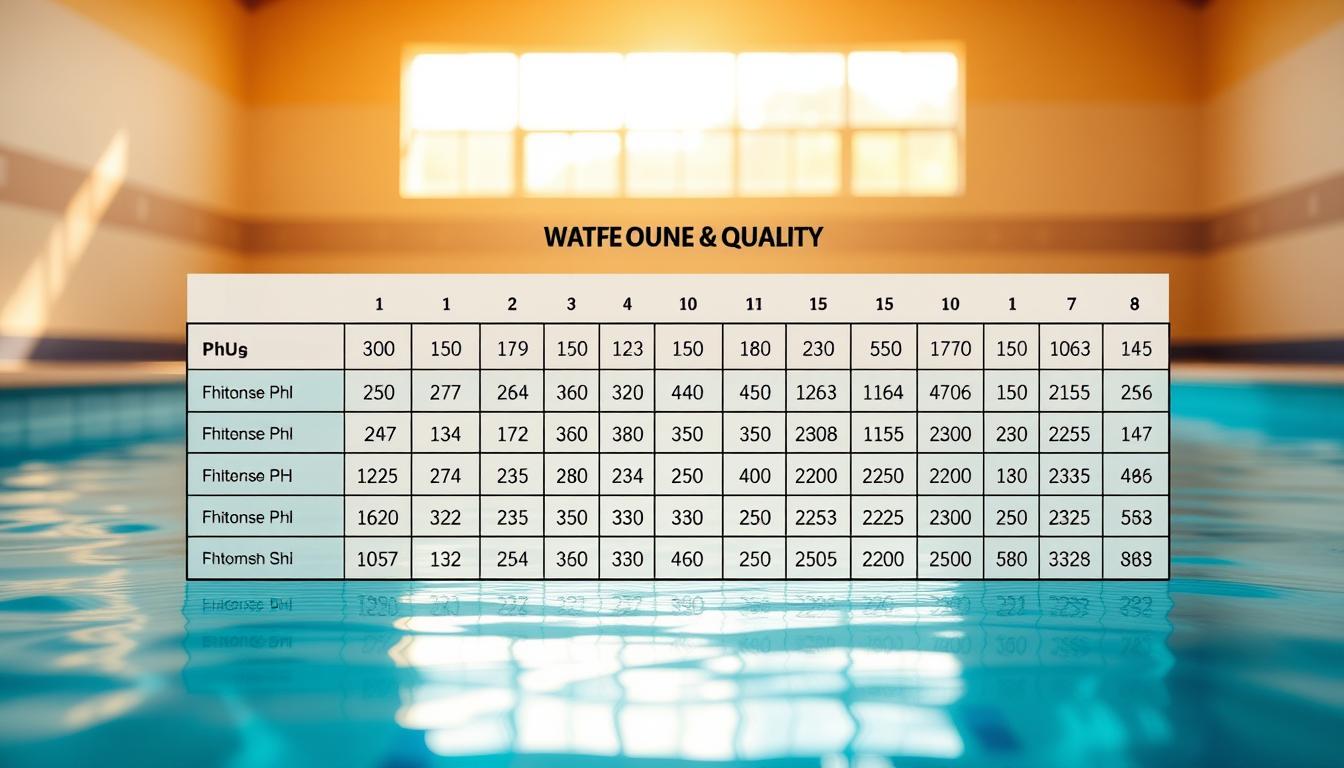 Pool Wasserqualität: Chlor und PH-Wert im Pool Tabelle erklärt 1 chlor und ph-wert im pool tabelle