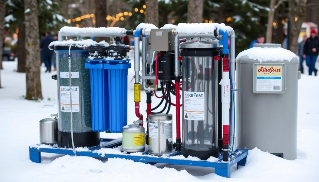 filteranlage pool winterfest machen