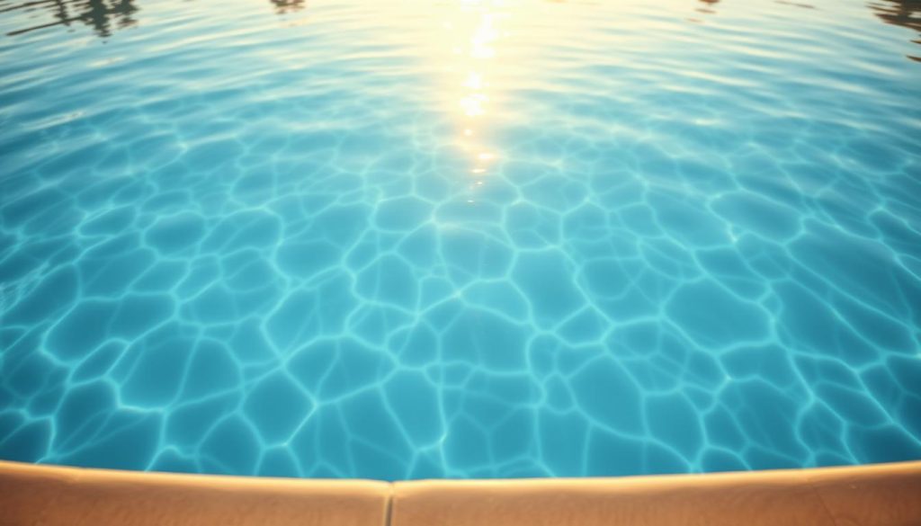 metallische Trübung im Poolwasser