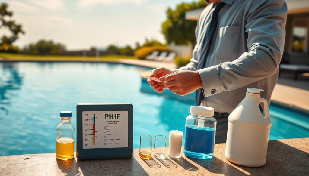 pH-Wert im Pool erhöhen