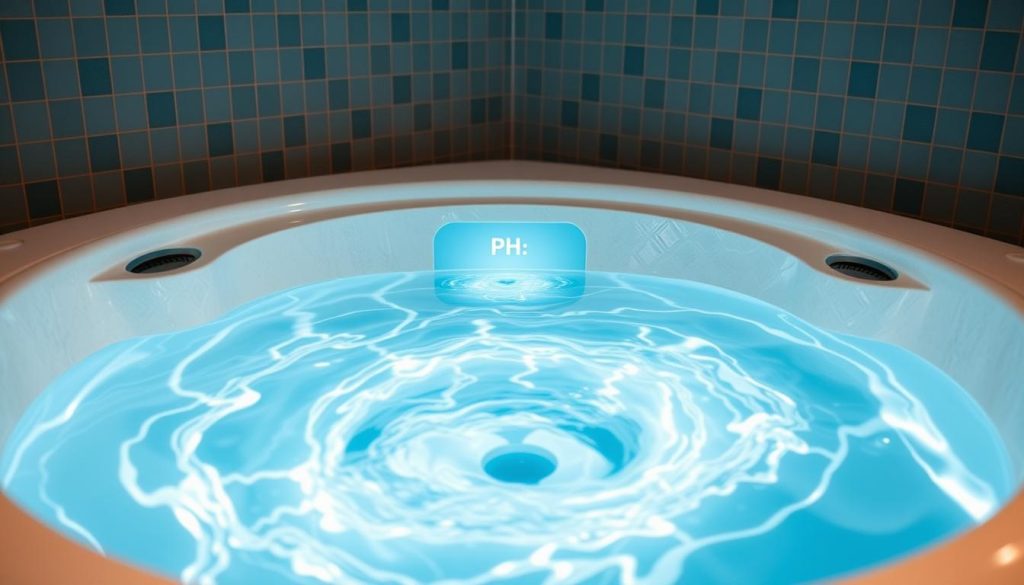 pH-Wert im Whirlpool