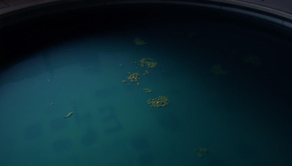 trübes Poolwasser