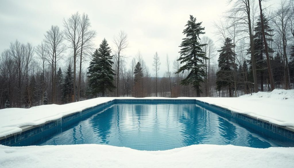 winterfester Pool