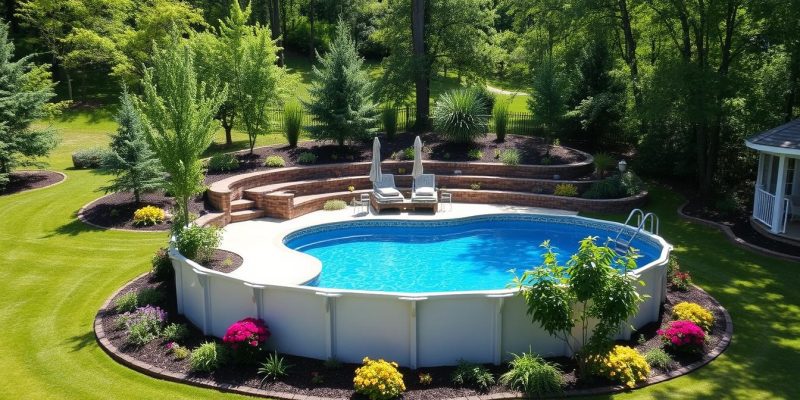 Blog layout 5 Installing an Above Ground Pool on a Slope: Tips for Your Yard
